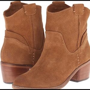 NEW Dolce Vita Grayson Brown suede booties 6.5
